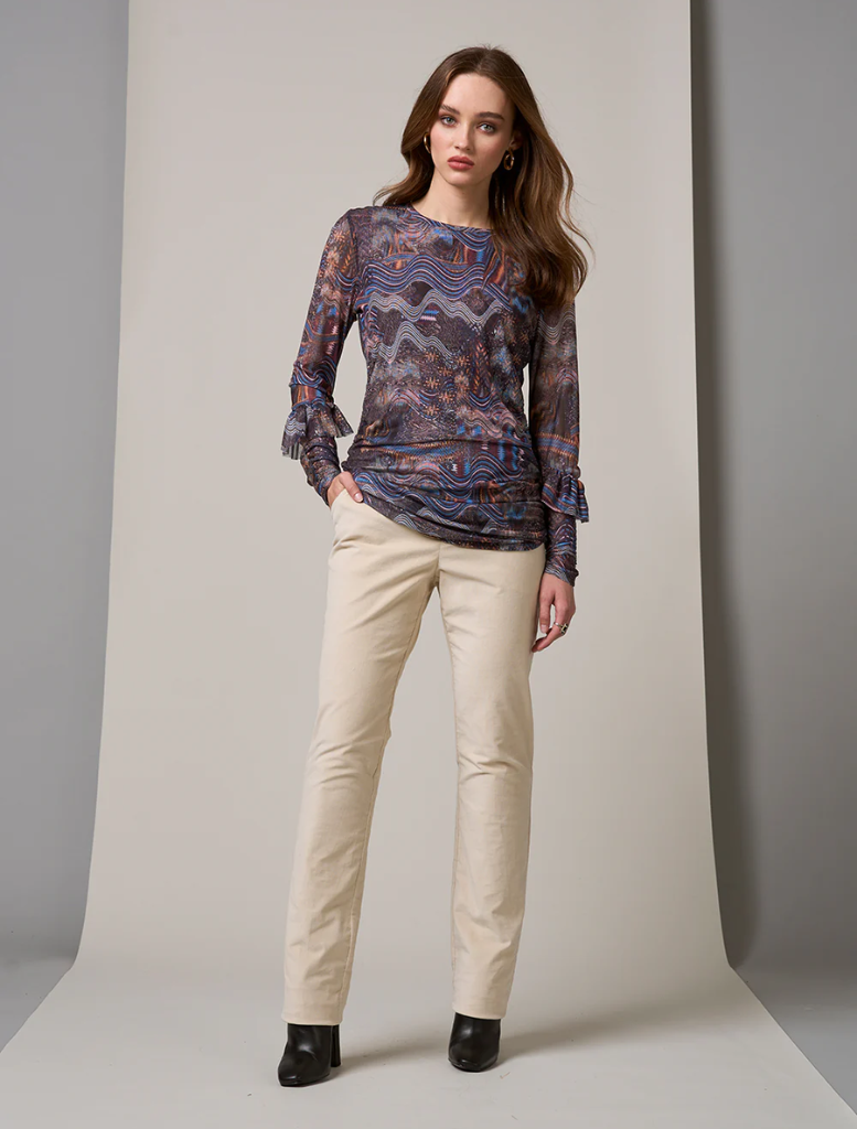 Liberty Top - Indigo Multi