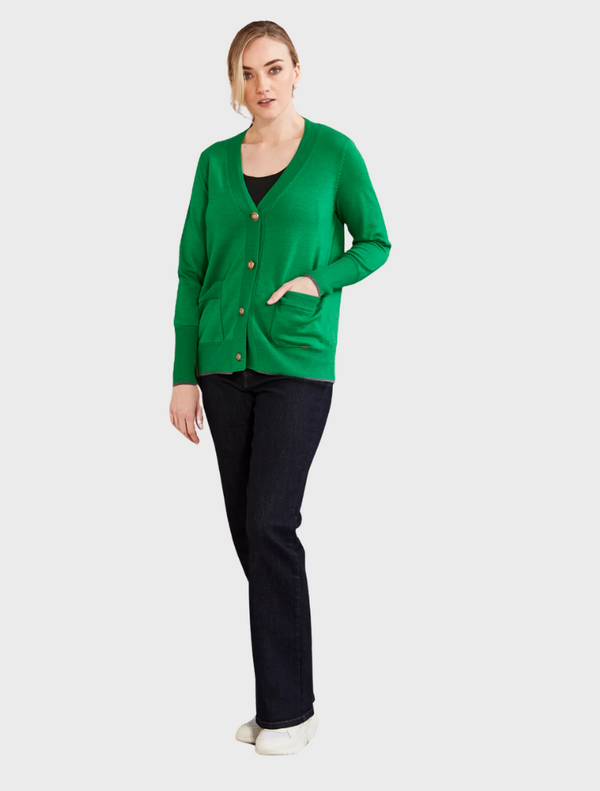 Oblige Cardi - Grass
