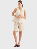 Darling Vest - Cashew