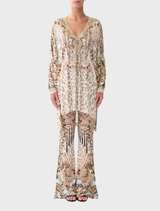 Side Split Jersey Tee - Aranjuez Animalia