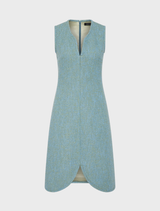 Antonia Dress - Blue/Green