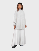 Oversized Iklerk Pullover - Cloudy Grey