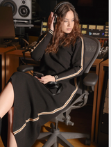 For The Greater Hood Dress - Black