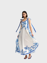 Elodie Dress - Antique Peony