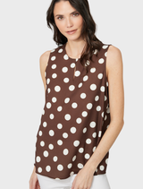 Woven Top - Coconut/Offwhite