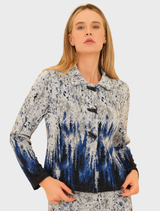 Jacket - Light Grey / Blue / Multi