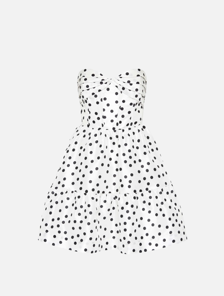 Delia Mini Dress - Polka Dot