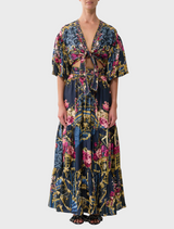 High Waisted Tiered Skirt - Ornate On A Plate