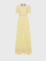 Citrine Maxi Dress - Lemon