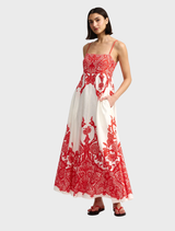 Rue Dress - Ruby Antique