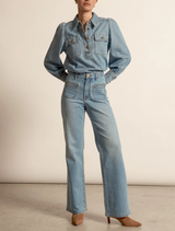 Fond Jean - Mid Denim