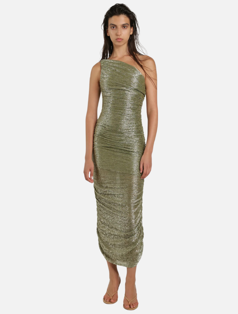 Melissa dress - olive green