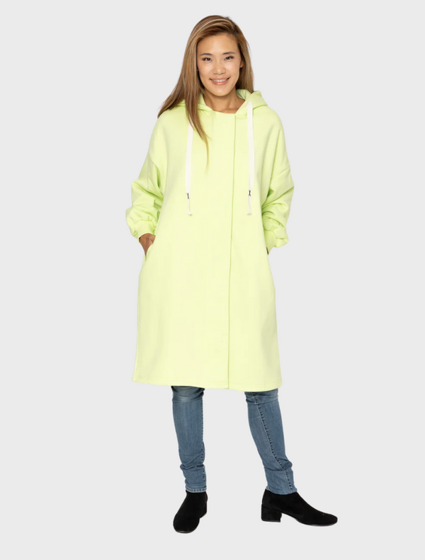 Taylor Sweatshirt Coat - Light Green