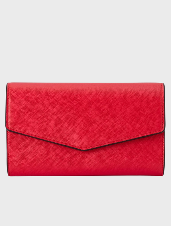 Nic Envelope Clutch - Red
