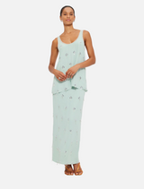 Helaine Embellished Top - Pistachio