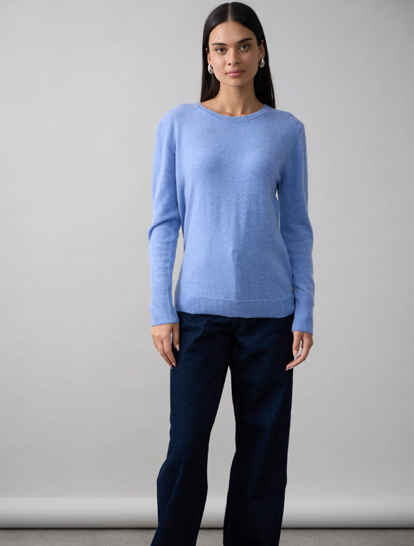 Essential Slim Crew - Cornflower