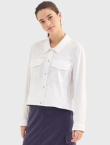 Acrobat Icon Jacket - White