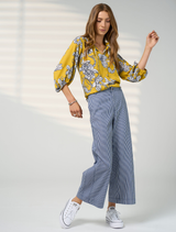Blueprint Blouse - Citron Multi