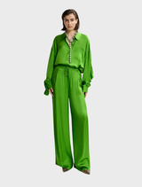 Julissa Pant - Spirulina Green