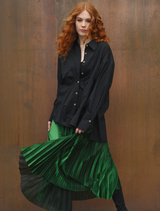 Forever Long Skirt - Green