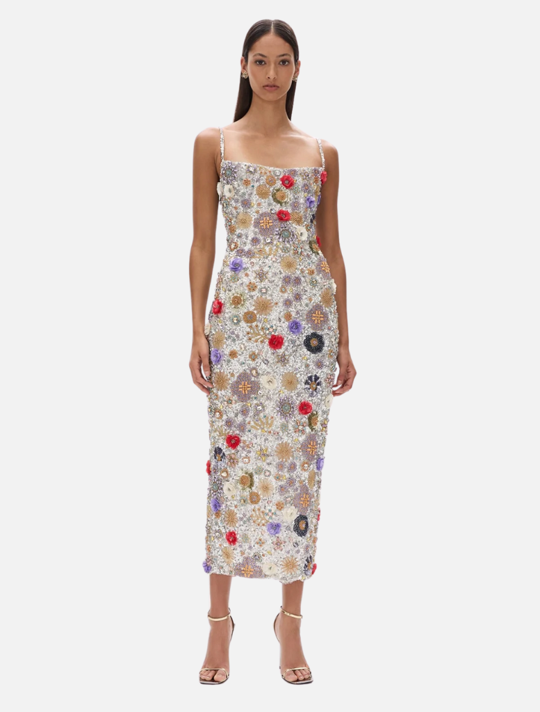 Francesca Gown - Silver Multi