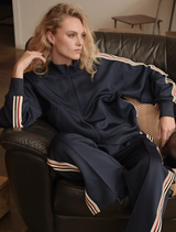 Stay on track Jacket - Navy