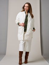 Balmoral Coat - Winter white