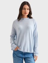 Sloane Mockneck - Baby Blue