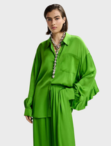 Judith Shirt - Spirulina Green