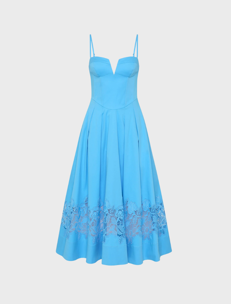 Montreux Midi Dress - Blue