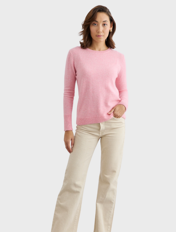 Essential Slim Crew - Petal