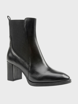 Luanco Leather Boot - Black