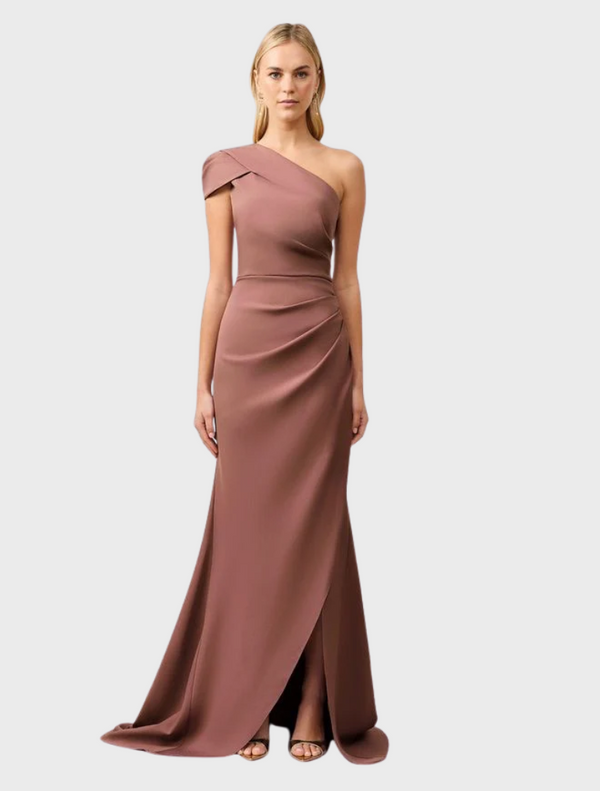 Klara Gown - Dark Taupe