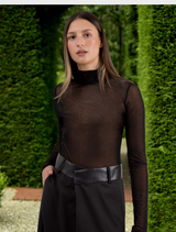 Neck Of The Woods Top - Black
