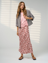 Vision Skirt - Cocoa Multi
