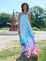 Lucie Dress - Arctic Coral