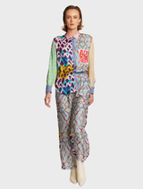 Bailey Straight Leg Track Pants - Shipibo