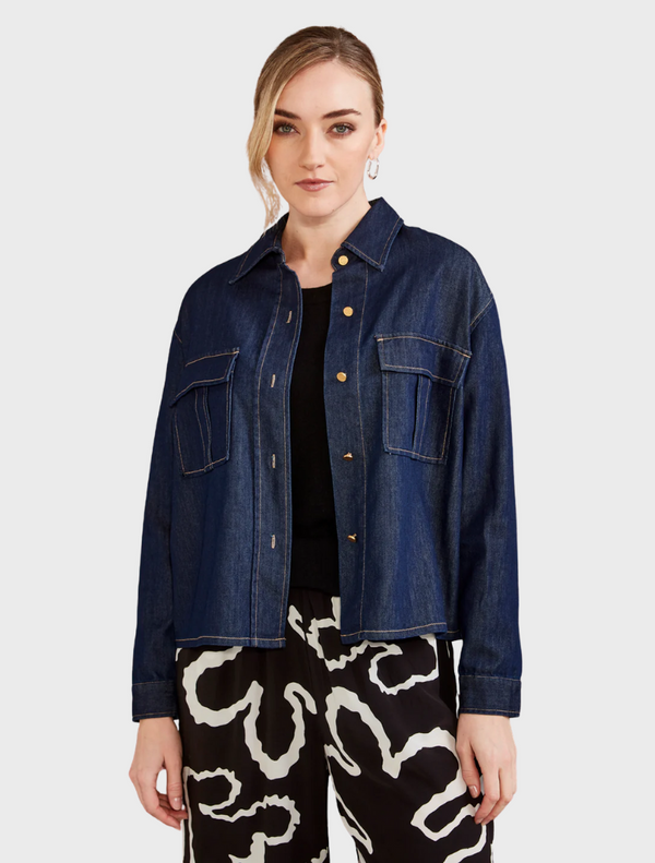 Stevie Jacket - Dark Denim