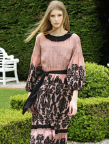 Dream Queen Dress - Pink/Black