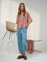 Vision Shirt - Cocoa Multi