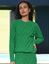Tick Top Jumper - Green