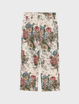 Harmony Jacquard Wide Leg Pants – Red