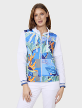 Jacket - White / Royal Blue / Multi