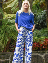 Take Your Lead Pant - Blue Tile