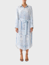The Hum Of The Alhambra Shirt Dress - Back Button Details