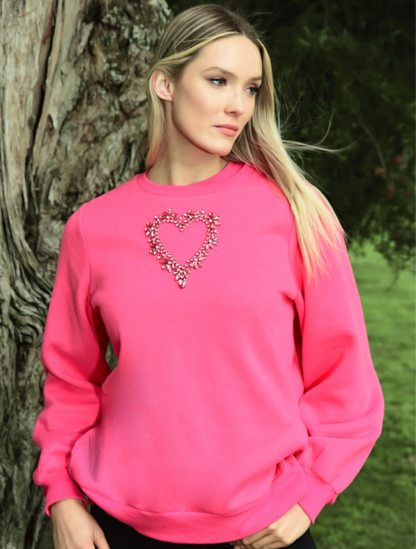 Isn't  She Iconic Jumper - Raspberry