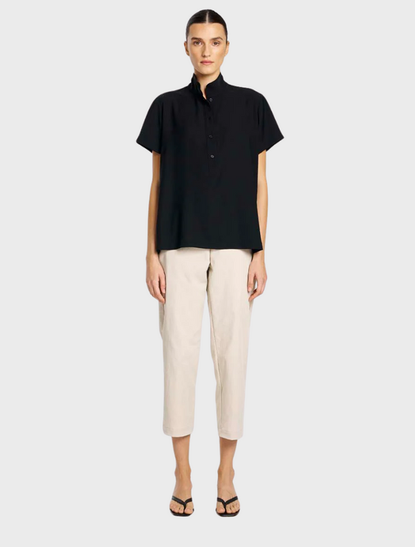 Gravitene Tapered Flat Pant - Flax
