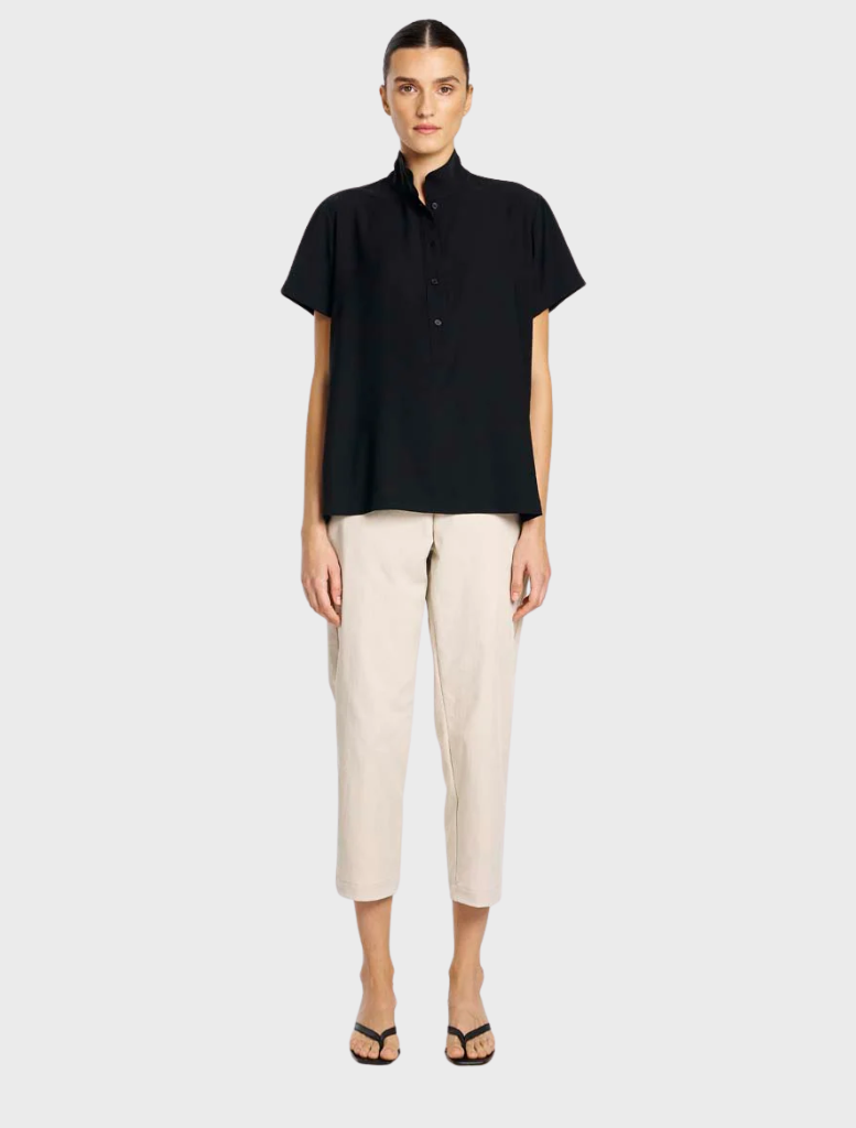 Gravitene Tapered Flat Pant - Flax