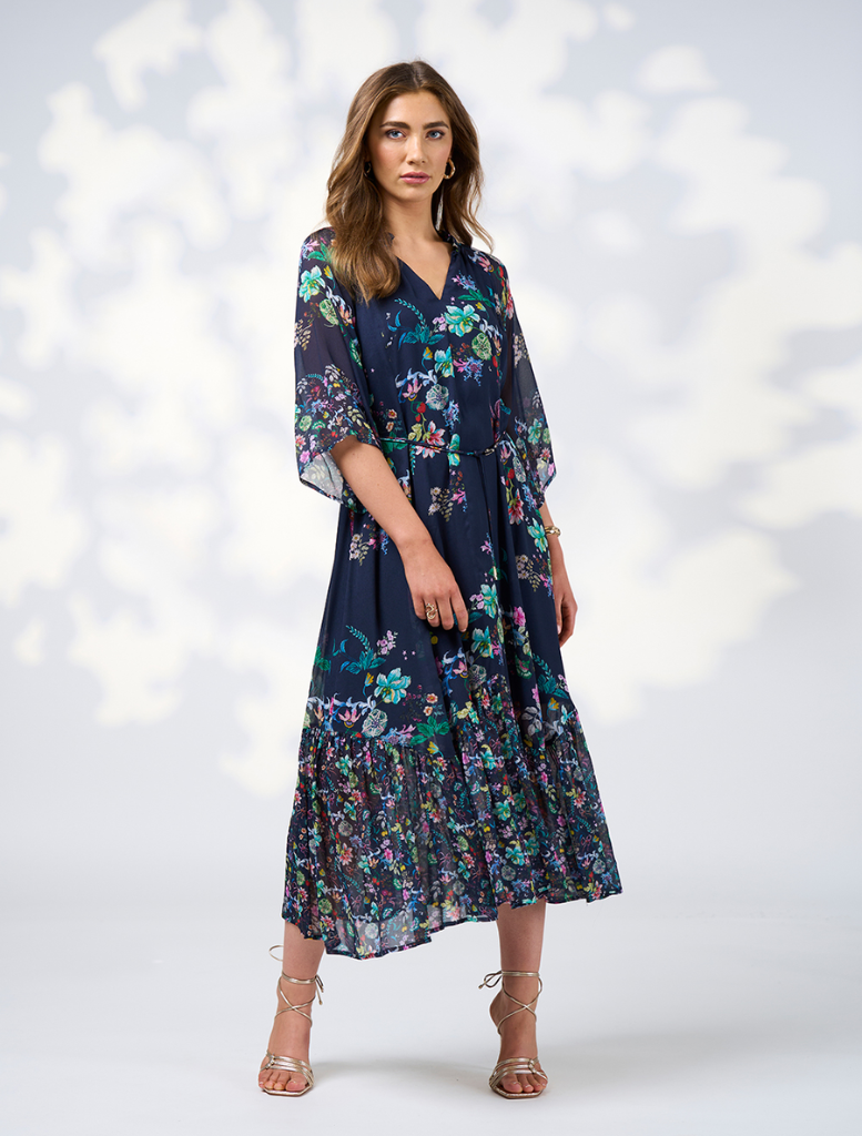 La-Bohème-Midi-Dress-Indigo-Multi