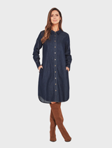 Unit Dress - Dark Denim